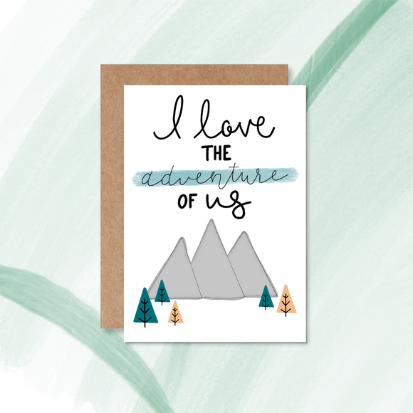Mountain Love Card